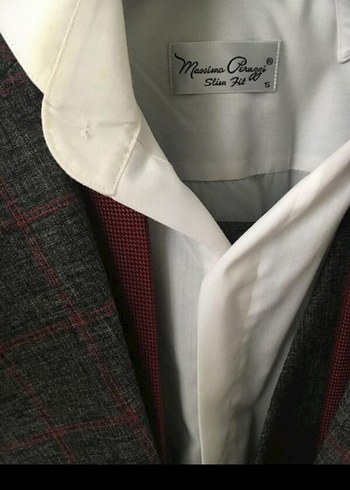 Bordo Modern Klasik Erkek Takım Elbise - Görsel 2