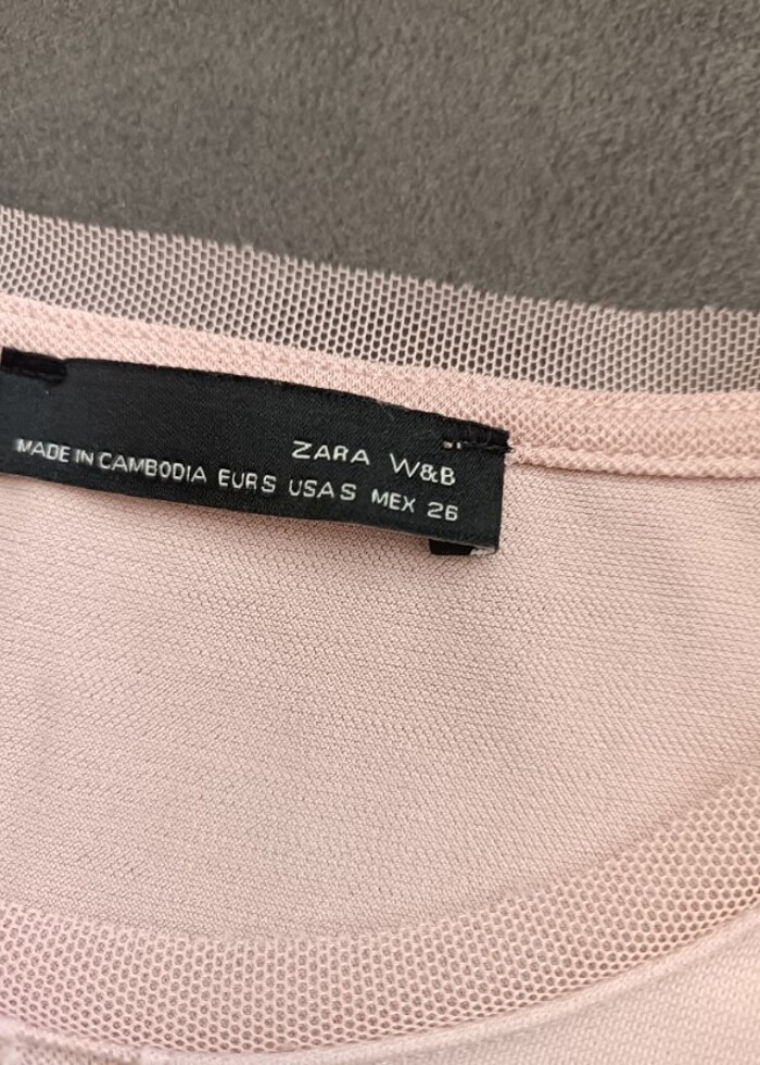 Yazlık bluz Zara marka - Görsel 2