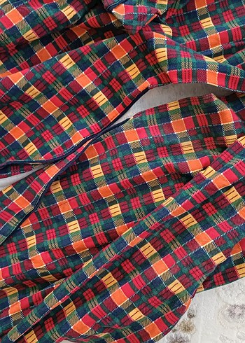 U.S Polo Assn. Çok Renkli Kareli Erkek Pijama Takımı