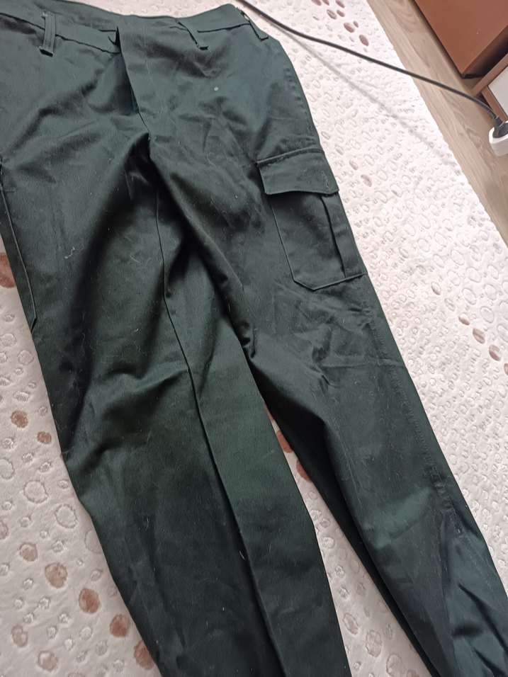 Siyah Dar Kesim Fermuarlı Kumaş erkekın Pantolon - Görsel 5