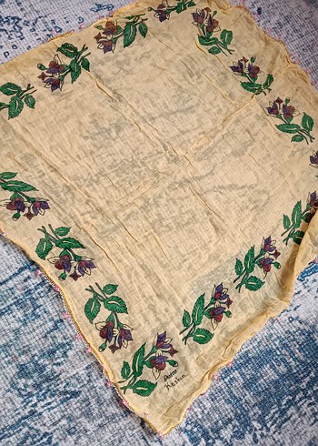 Boncuk Detaylı Çok Renkli Bohem Kadın Şalı - Görsel 3