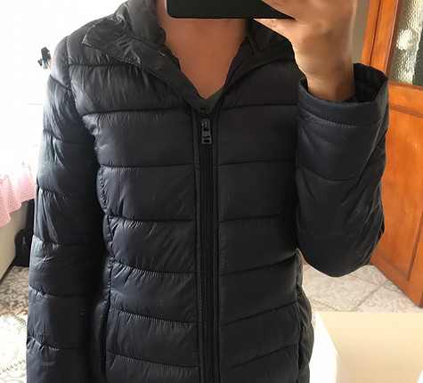 s Beden Ltb koyu lacivert şişme mont