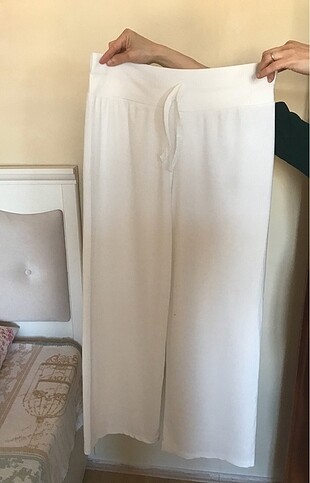 Diğer Beyaz yazlık pantolon