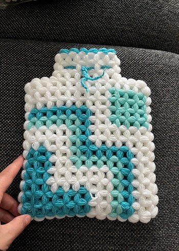 Pastel Renkli el örgüsü Banyo lifi