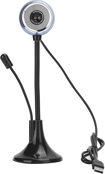 Mikrofonlu Webcam 480P 30 Çerçeve HD USB Bilgisayar Web Kamerası