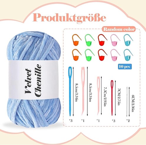 Kadife şönil ip