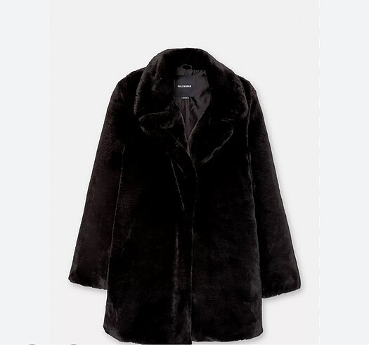 Pull&Bear suni kürk kaban