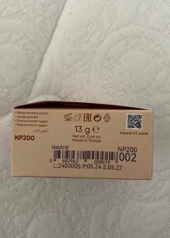 Sıkıştırılmamış pudra - Görsel 2