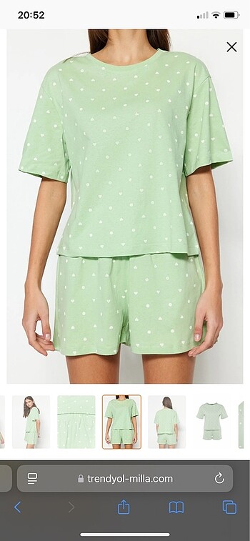 m Beden Pijama takımı