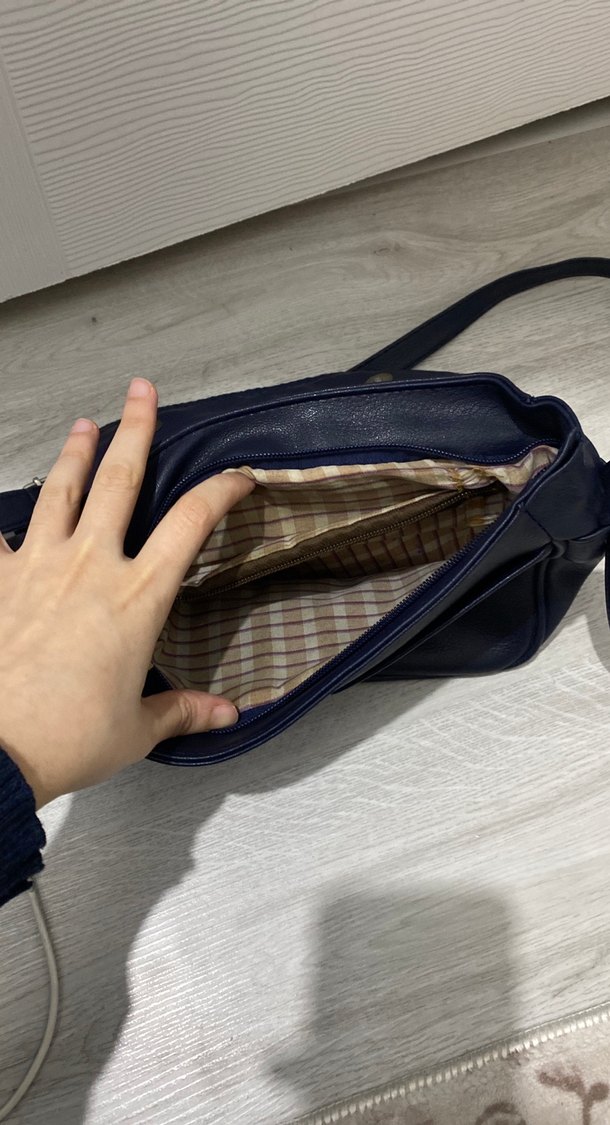 Lacivert Kadın Çanta - Görsel 5