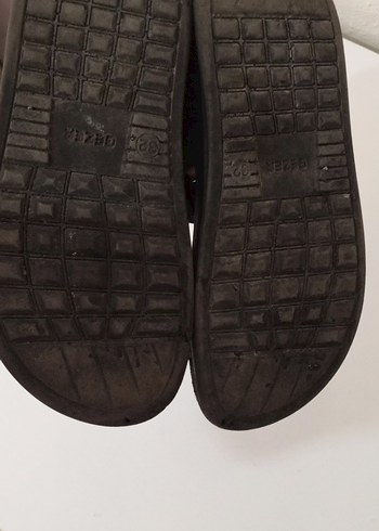 GEZER Siyah Erkek Çocuk Kemerli Sandalet - Görsel 5