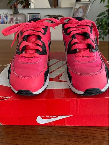 33 Beden pembe Renk Nike Airmax Spor Ayakkabı