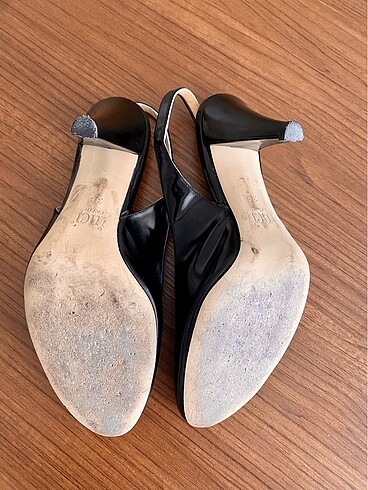38 Beden siyah Renk İnci Arkası Açık Stiletto Topuklu Kadın Ayakkabı