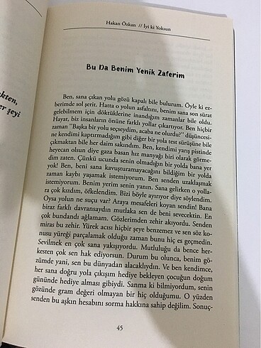  Beden İyi ki yoksun Hakan Özkan
