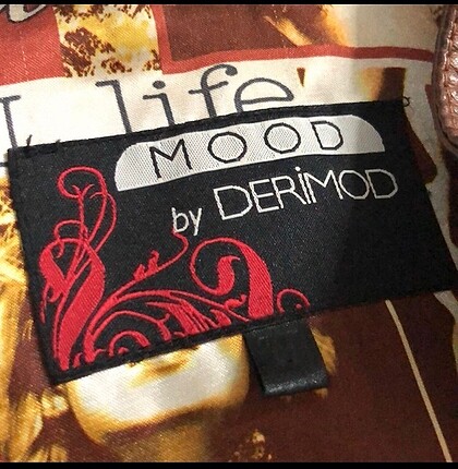 m Beden kahverengi Renk Deri mont