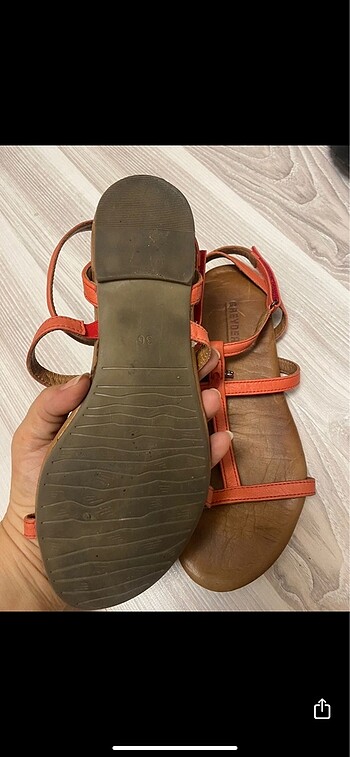 Greyder Kırmızı sandalet
