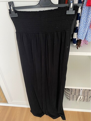 H&M beli lastikli etek