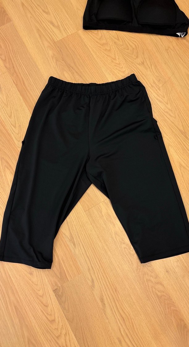 Siyah Mini Kolsuz Kadın Mayo - Görsel 4