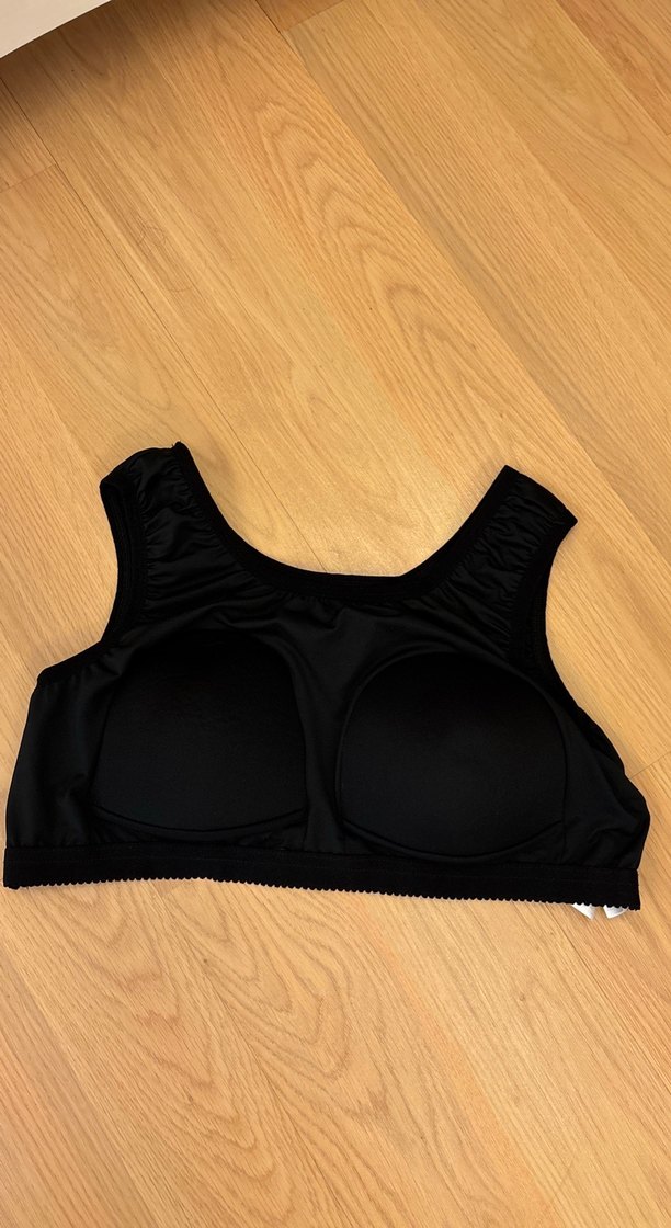 Siyah Mini Kolsuz Kadın Mayo - Görsel 3