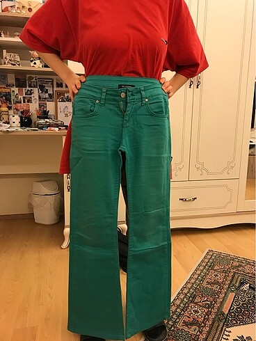 İspanyol paça pantalon