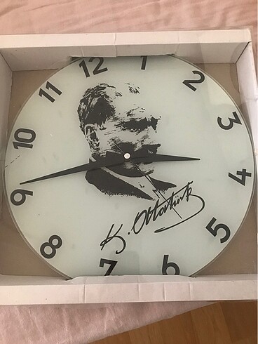 Atatürklü Duvar Saati