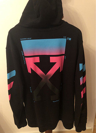 Off-White Multicolor Siyah Hırka l-xl