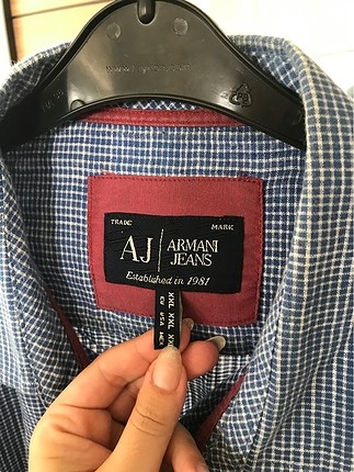 Armani Orjinal xl erkek gömleği