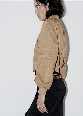 xs Beden camel Renk Zara ceket