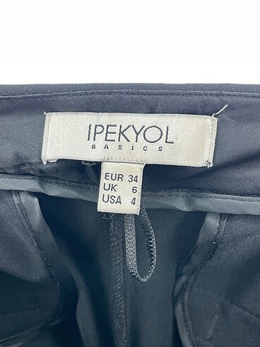 34 Beden siyah Renk ipekyol Kumaş Pantolon %70 İndirimli.