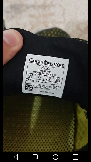 40 Beden siyah Renk colombia erkek ayakkabı