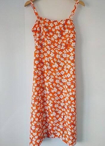 cicekli elbise - Görsel 5