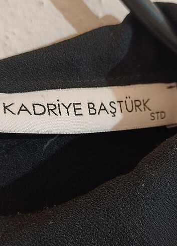 diğer Beden siyah Renk Kadriye Baştürk standart beden mevsimlik kalın kumaş tunik