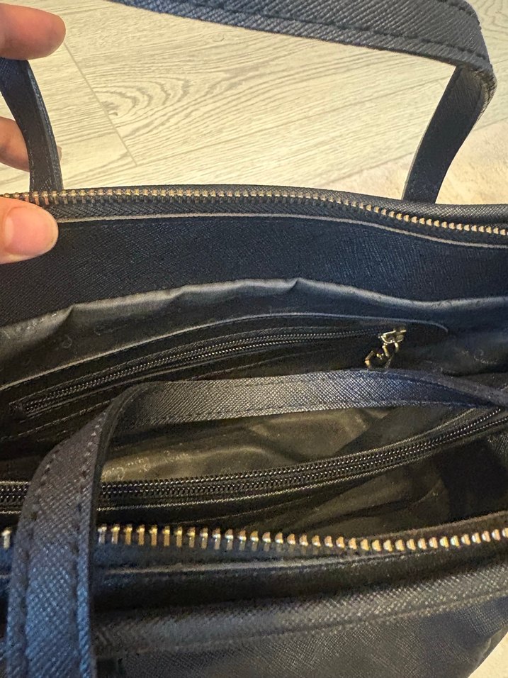 Pierre Cardin deri çanta - Görsel 5