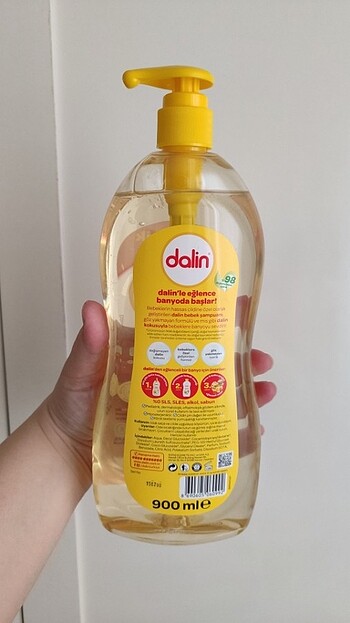 Diğer Dalin Bebek Şampuanı 900 ml