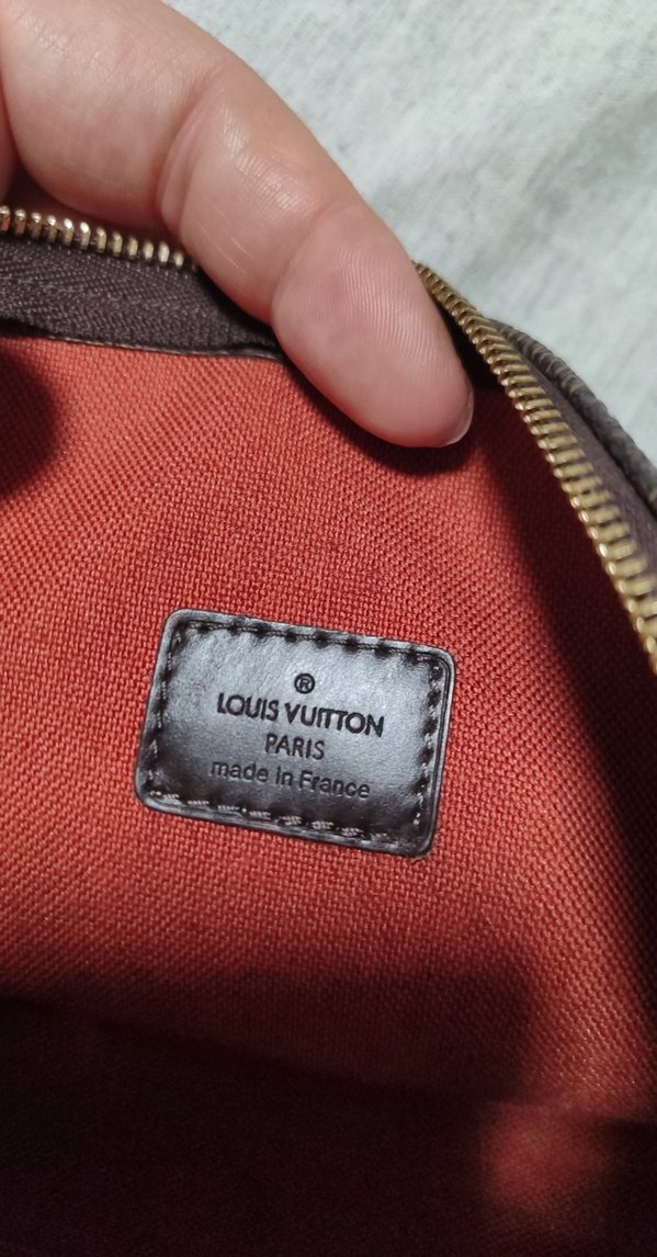 Kahverengi Kareli Deri Kadın Çantası - Görsel 4