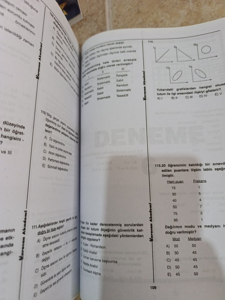 KPSS Eğitim Bilimleri 10 Deneme Sınavı Kitabı - Görsel 2