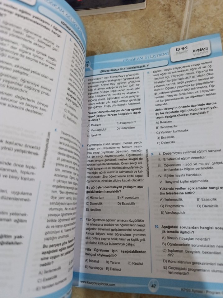 KPSS Aynası Soru Bankası Program Geliştirme - Görsel 2