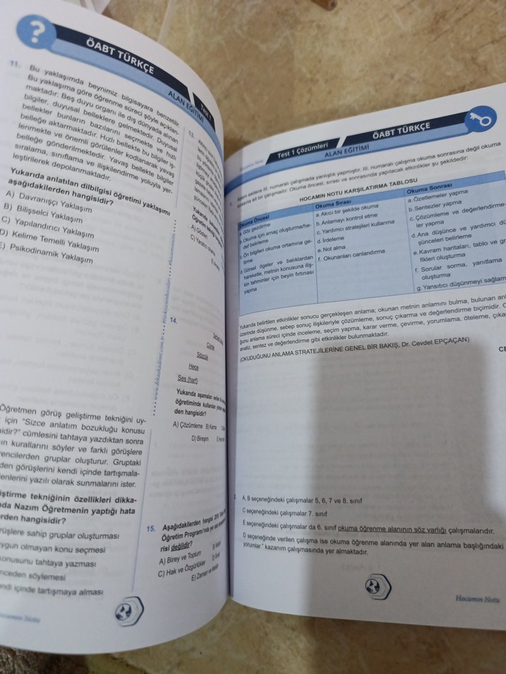 Şahlanış Türkçe ÖABT Soru Bankası - Görsel 5