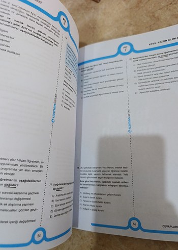 KPSS Eğitim Bilimleri 9 Deneme Kitabı - Görsel 4