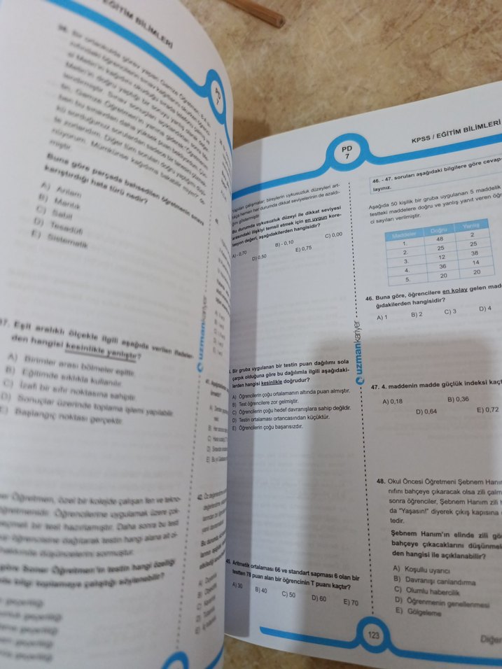 KPSS Eğitim Bilimleri 9 Deneme Kitabı - Görsel 2