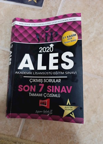 VIP ALES Akademik Lisansüstü Eğitim Sınav Kitapları - Görsel 7