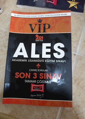 VIP ALES Akademik Lisansüstü Eğitim Sınav Kitapları - Görsel 8