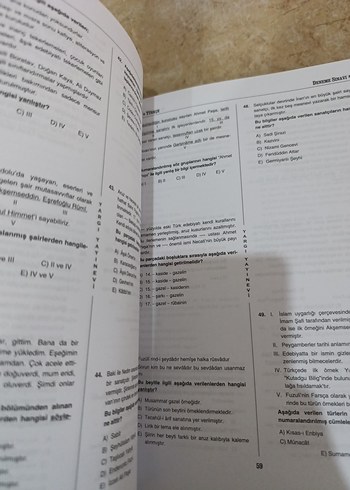 Türkçe Öğretmenliği 10 Deneme Sınavı ÖABT - Görsel 2