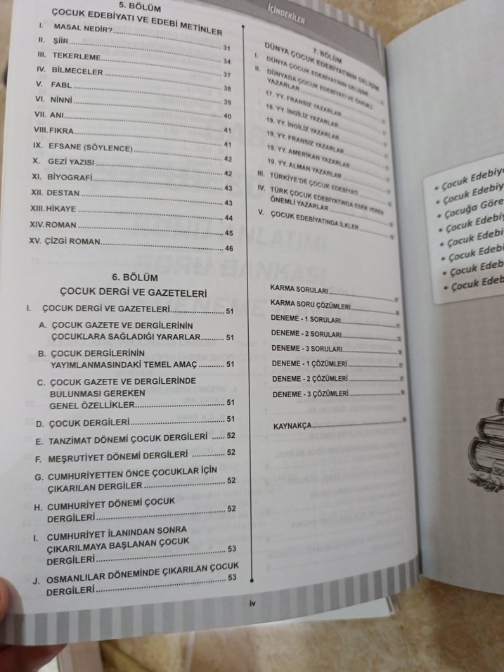 Çocuk Edebiyatı Konu Anlatımlı Soru Bankası - Görsel 5