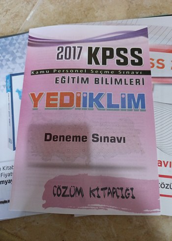 2017 KPSS Eğitim Bilimleri 6 Altın Deneme Kitabı - Görsel 4