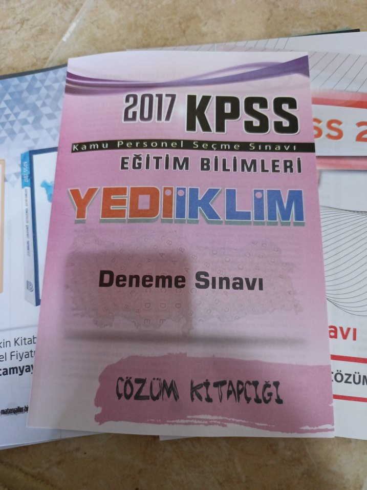 2017 KPSS Eğitim Bilimleri 6 Altın Deneme Kitabı - Görsel 4