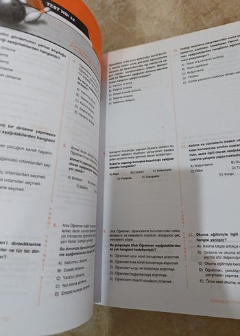 2021 ÖABT Türkçe Öğretmenliği Soru Bankası - Görsel 2