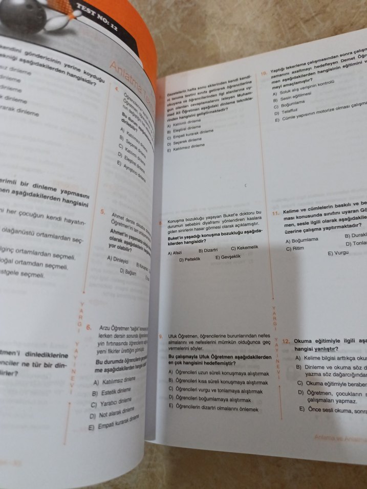 2021 ÖABT Türkçe Öğretmenliği Soru Bankası - Görsel 2