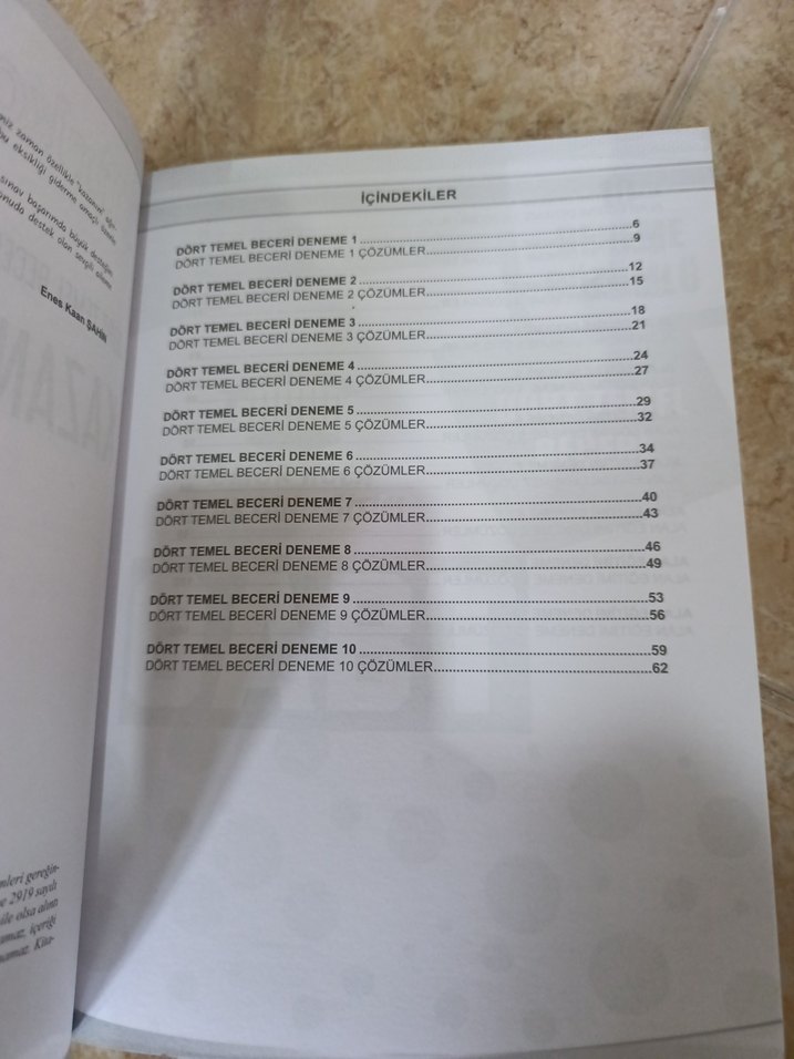 Türkçe ÖABT Kazanım Ağırlıklı 20'li Deneme Kitabı - Görsel 2