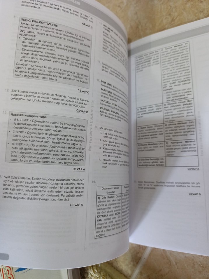 Türkçe ÖABT Kazanım Ağırlıklı 20'li Deneme Kitabı - Görsel 4